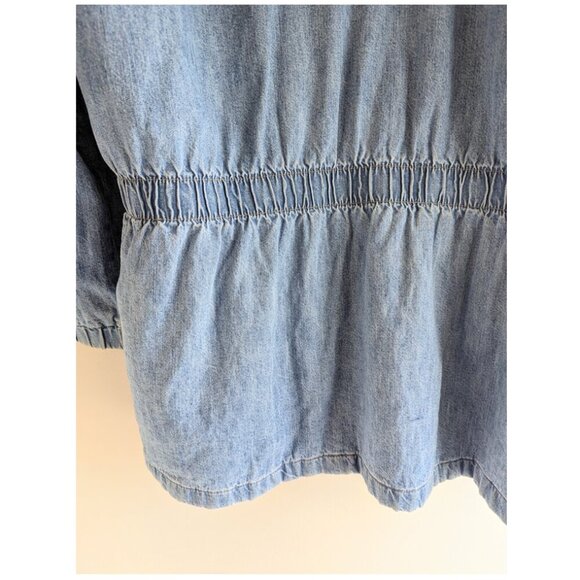 Vintage Hollywood Jeans denim hooded jacket - Picture 6 of 9